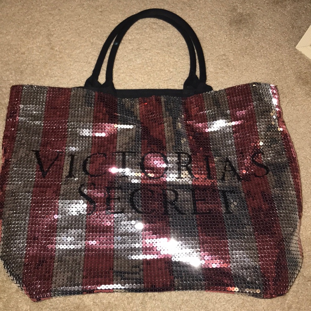 Victoria’s Secret sequined satchel